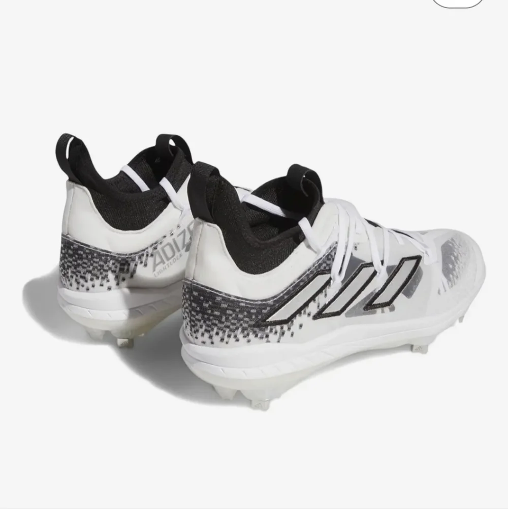 adidas White and Black Athletic Shoes